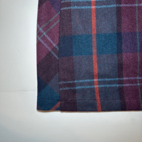 Vintage Woolruch Plaid Skirt Size 10 - Picture 7 of 9